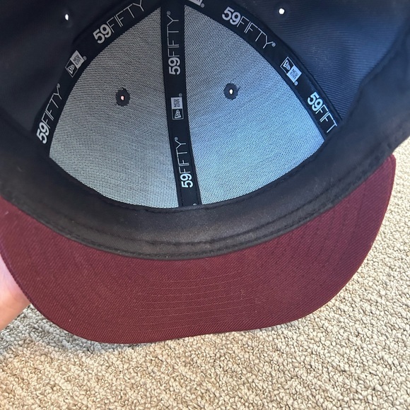 Arizona Stare New Era Gray Fitted Cap size 7-3/8 - Picture 8 of 8